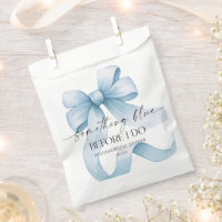 Something Blue Before I Do Blue Bow Bridal Shower