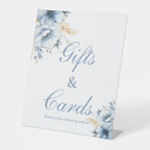 Something Blue Before I Do Blue gift and card sign