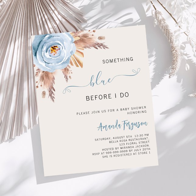 Something blue before I do boho Bridal Shower (Creator Uploaded)