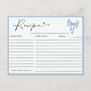 Something Blue Before I Do Bow Request Enclosure Card