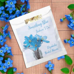 Something Blue Before I Do Bridal Shower Favour Bag