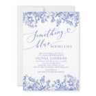 Something Blue Before I do Bridal Shower Invite