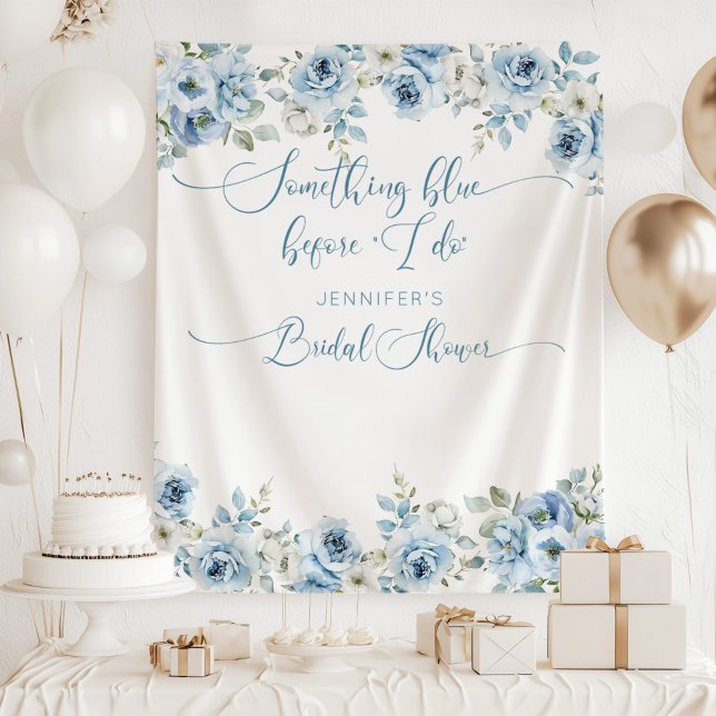 Something blue before I do bridal shower tapestry (Creator Uploaded)