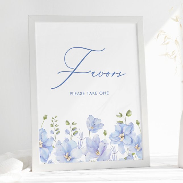  Something Blue Before I Do Favours Bridal Shower Poster (Creator Uploaded)