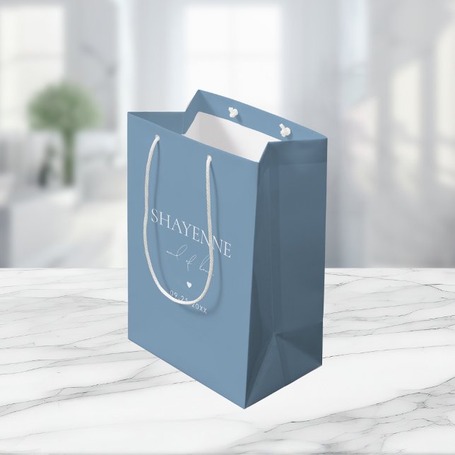 Something Blue Before I Do Maid of Honour Favour Medium Gift Bag (Creator Uploaded)