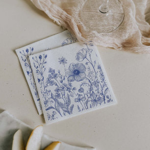 Something Blue Before I do Napkin