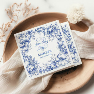 Something Blue Bridal Shower Napkin