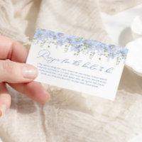 Something Blue Bridal Shower Recipe For Bride