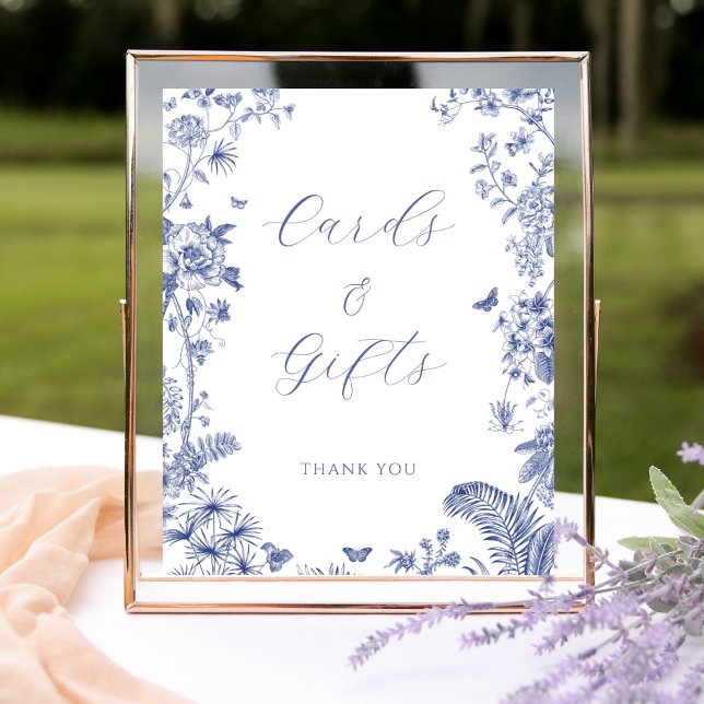 Something Blue Bridal Shower Table Sign (Creator Uploaded)