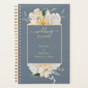 SOMETHING BLUE - FLORAL Border  Wedding Planner