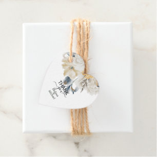SOMETHING BLUE FLORAL WEDDING Favour Tags