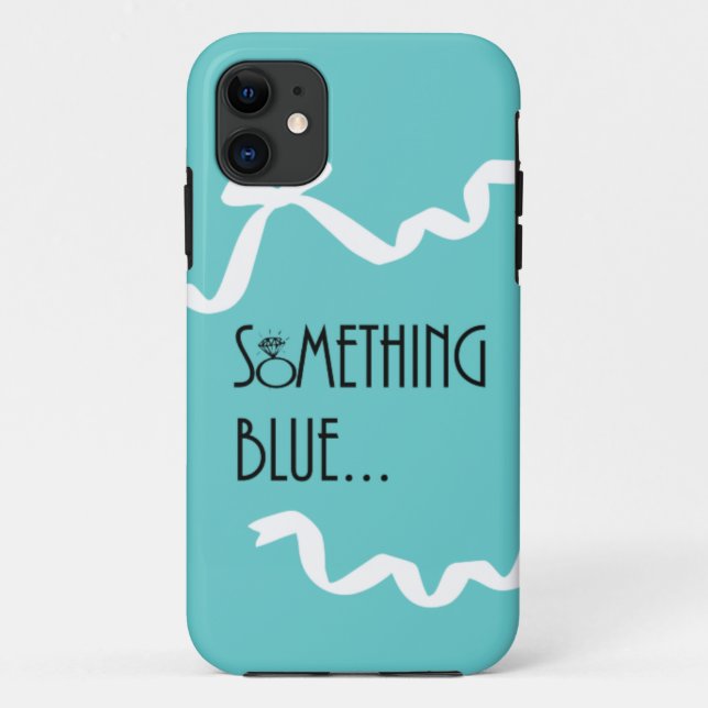 Something Blue iPhone Case (Back)