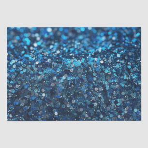 Something Blue Sequin Look Tissue Paper