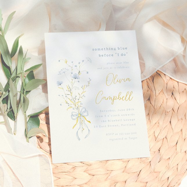 Something Blue Wildflower Bridal Shower (Creator Uploaded)