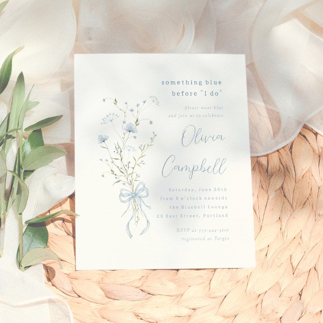 Something Blue Wildflower Budget Bridal Shower (Creator Uploaded)