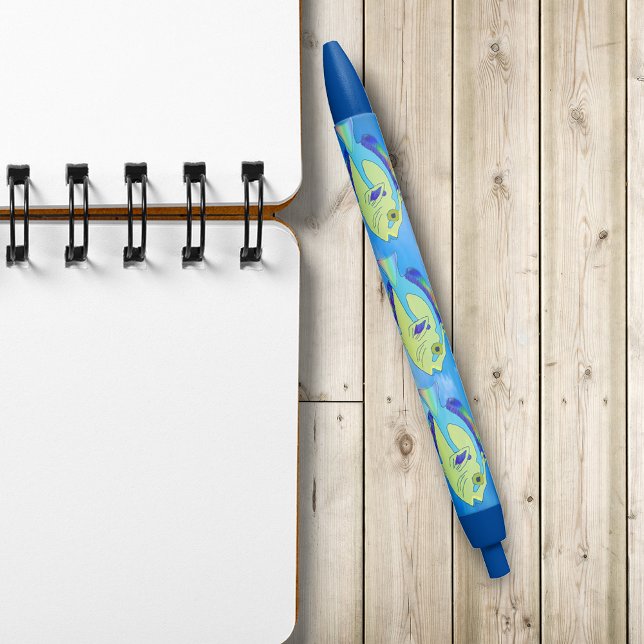 Something Fishy Blue Ink Pen (Creator Uploaded)