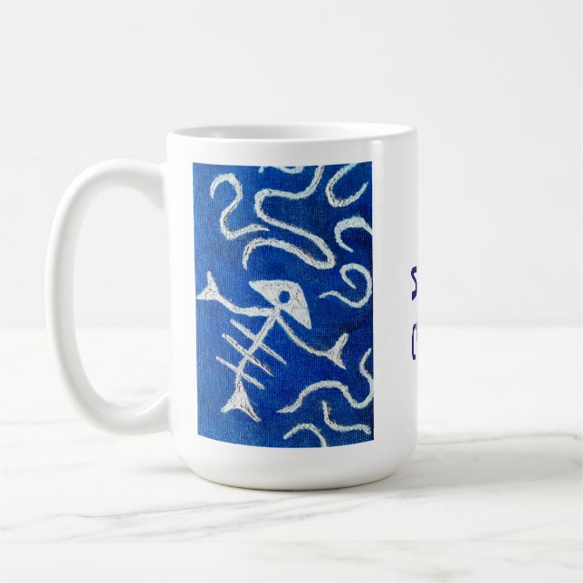 Something Fishy? (Nope, just coffee) Coffee Mug (Left)