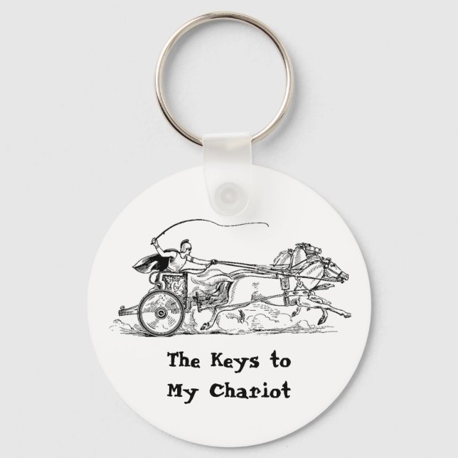 Something for your "Chariot" Keys! Key Ring (Front)