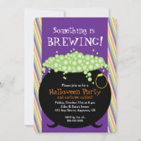 Something is Brewing, Witch Pot, Halloween Party