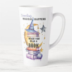 Something Magical Happens When You Read A Book Latte Mug