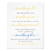 Something Old Something New Sign for Bridal Shower