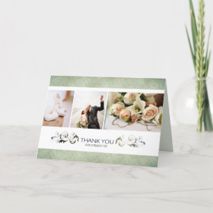 Something Olive Custom Wedding Thank You Cards