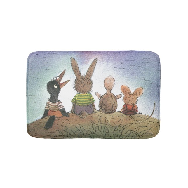 Something Red Bath Mat (Front)