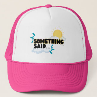“Something Said” Baseball Cap - Pink