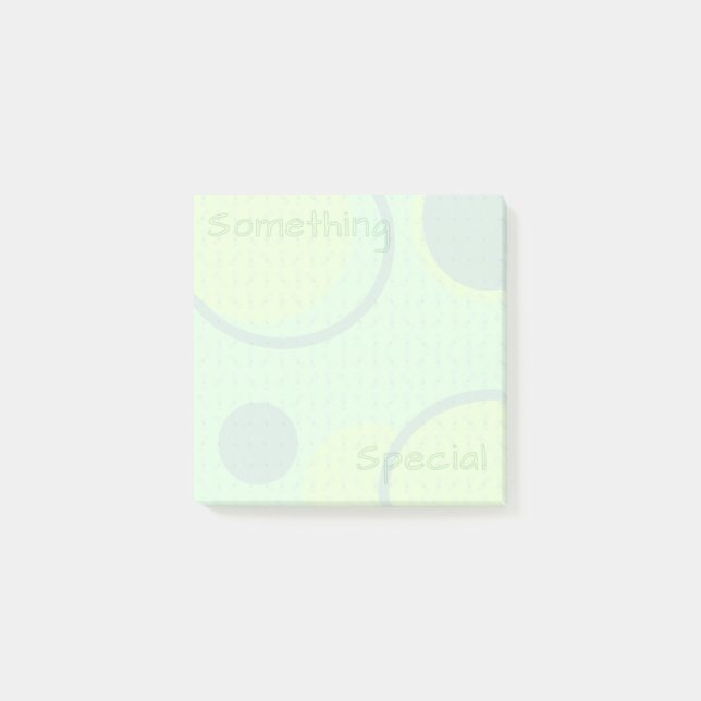 Something Special Mint Green Sticky Notes (Front)