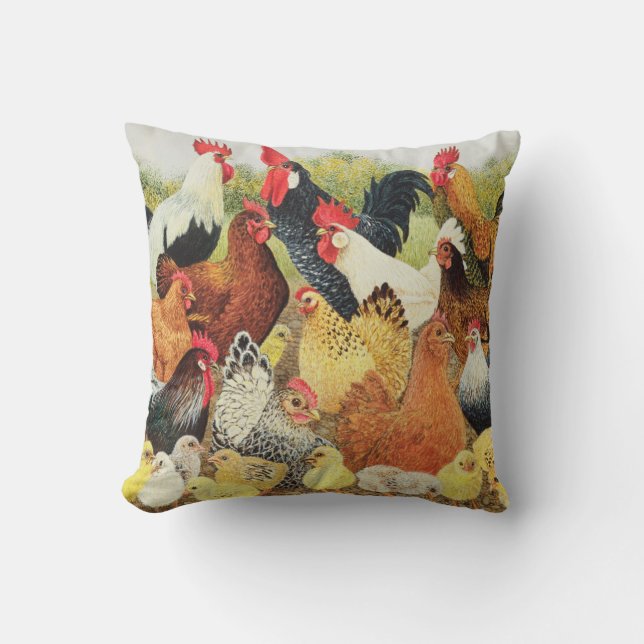 Something to Crow About Cushion (Front)