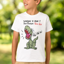 Something to Drink? Yes Please: Tea-Rex Dinosaur