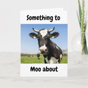 SOMETHING TO *MOO ABOUT* GRANDSON ON BIRTHDAY CARD