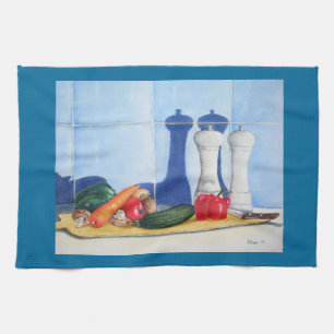 Something very different for the table tea towel