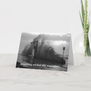 something wicked this way come... card