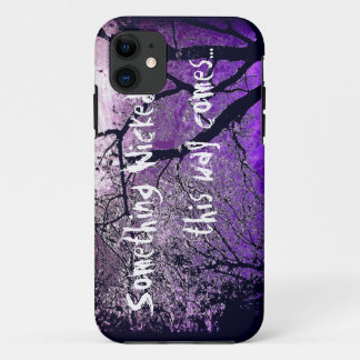 Something wicked this way comes iphone case