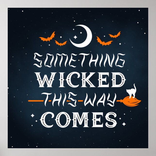 Something Wicked This Way Comes Sq Poster 24x24 (Front)