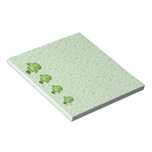 Somethings Fishy Green Notepad