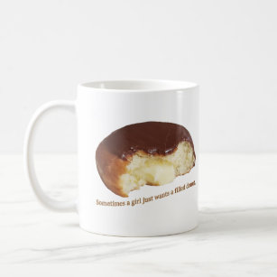 Sometimes a girl just wants a filled doughnut coffee mug