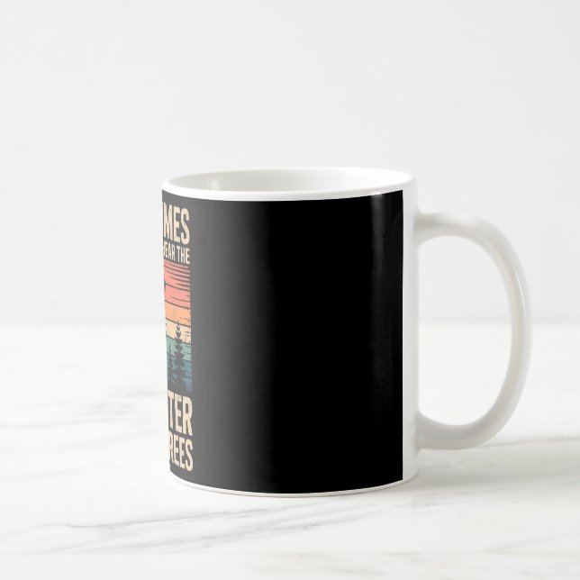 Sometimes I Can Almost Hear Laughter Of The Trees  Coffee Mug (Right)