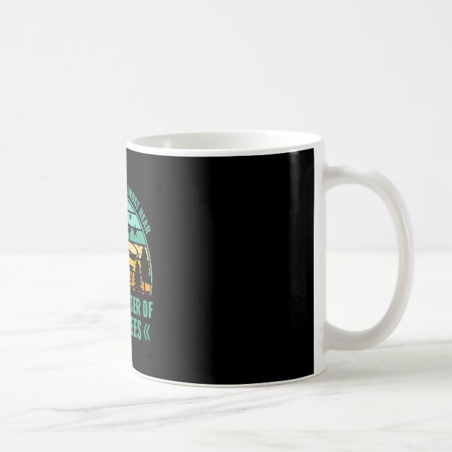 Sometimes I Can Almost Hear The Laughter Disc Golf Coffee Mug (Right)