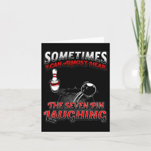 Sometimes I Can Hear The 7 Pin Laughing Short Slee Card