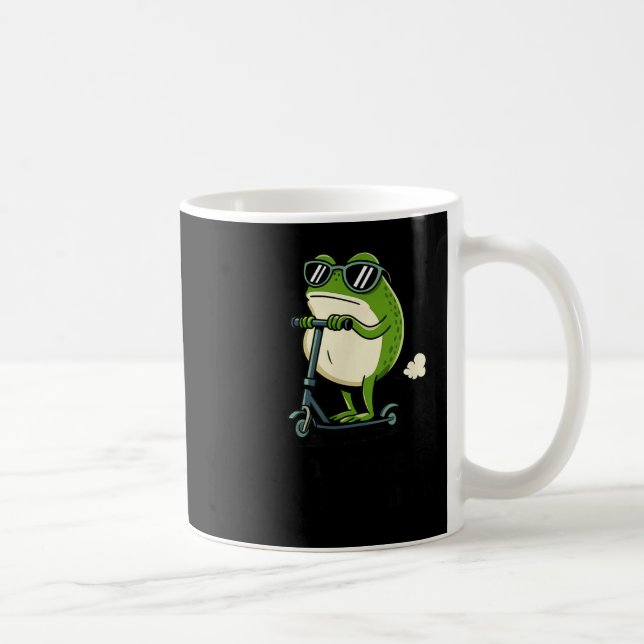 Sometimes I Just Be Fartin Frog Funny Embarring Me Coffee Mug (Right)