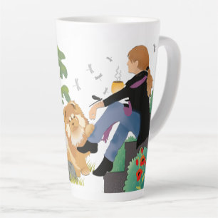 SOMETIMES I SITS AND THINKS - Chow-Latte Mug