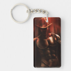 Sometimes It's Hell - Cowboy Key Ring