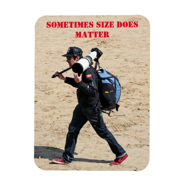 Sometimes size does matter magnet (Vertical)