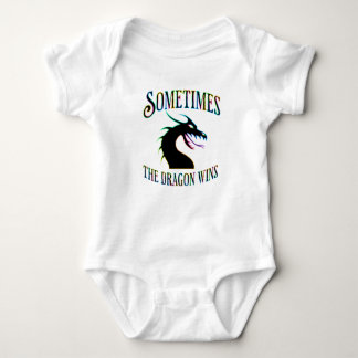 Sometimes the Dragon Wins Baby Bodysuit