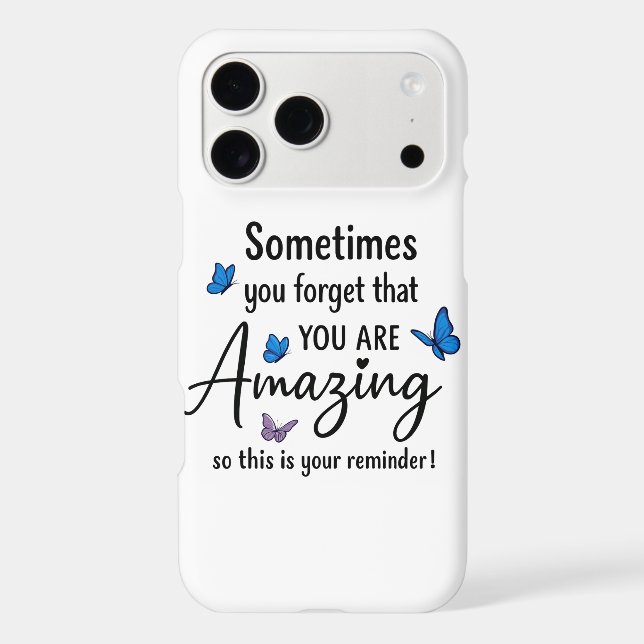 Sometimes You Forget You Are Amazing (Back)