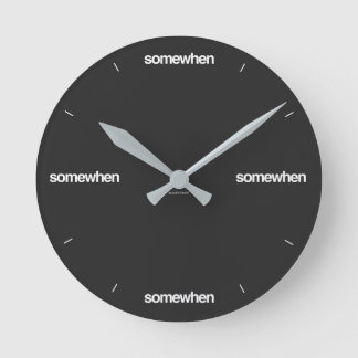 Somewhen Clock (in any color)
