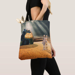 Somewhere Else – Facing the World Tote Bag