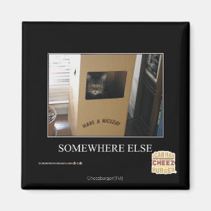 Somewhere Else Magnet